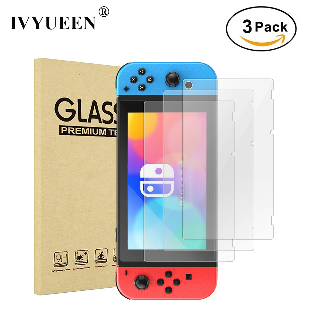 Tempered Glass Screen 9H - IVYUEEN 3 Pezzi Proteggi Schermo in